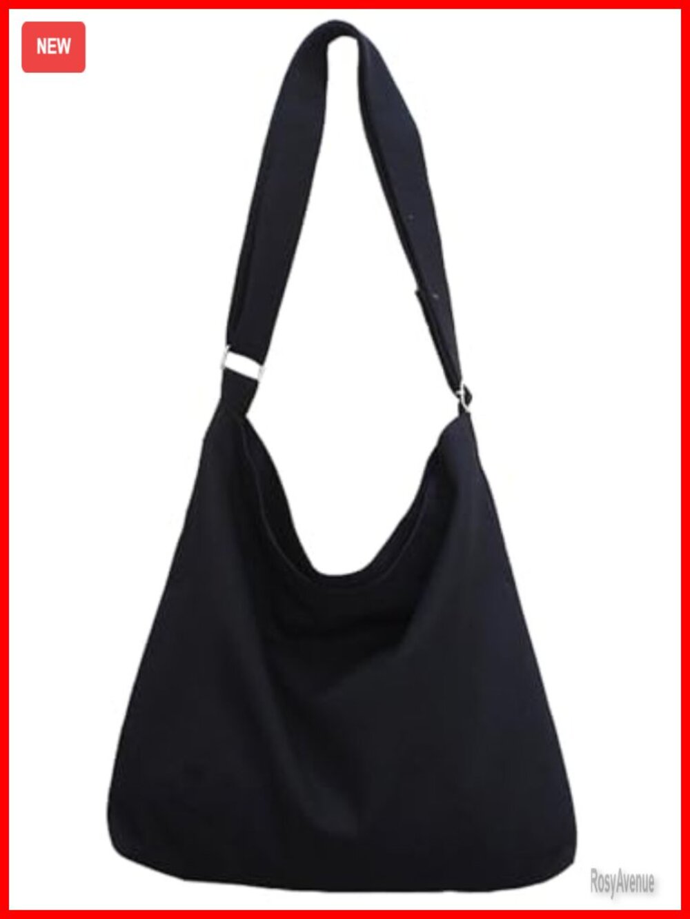 Covelin Large Canvas Hobo Shoulder Bag Tote Crossbody Casual Purse